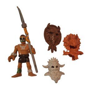 Imaginext Tribal Figure Accessories Skull Masks Spear Unique Decor